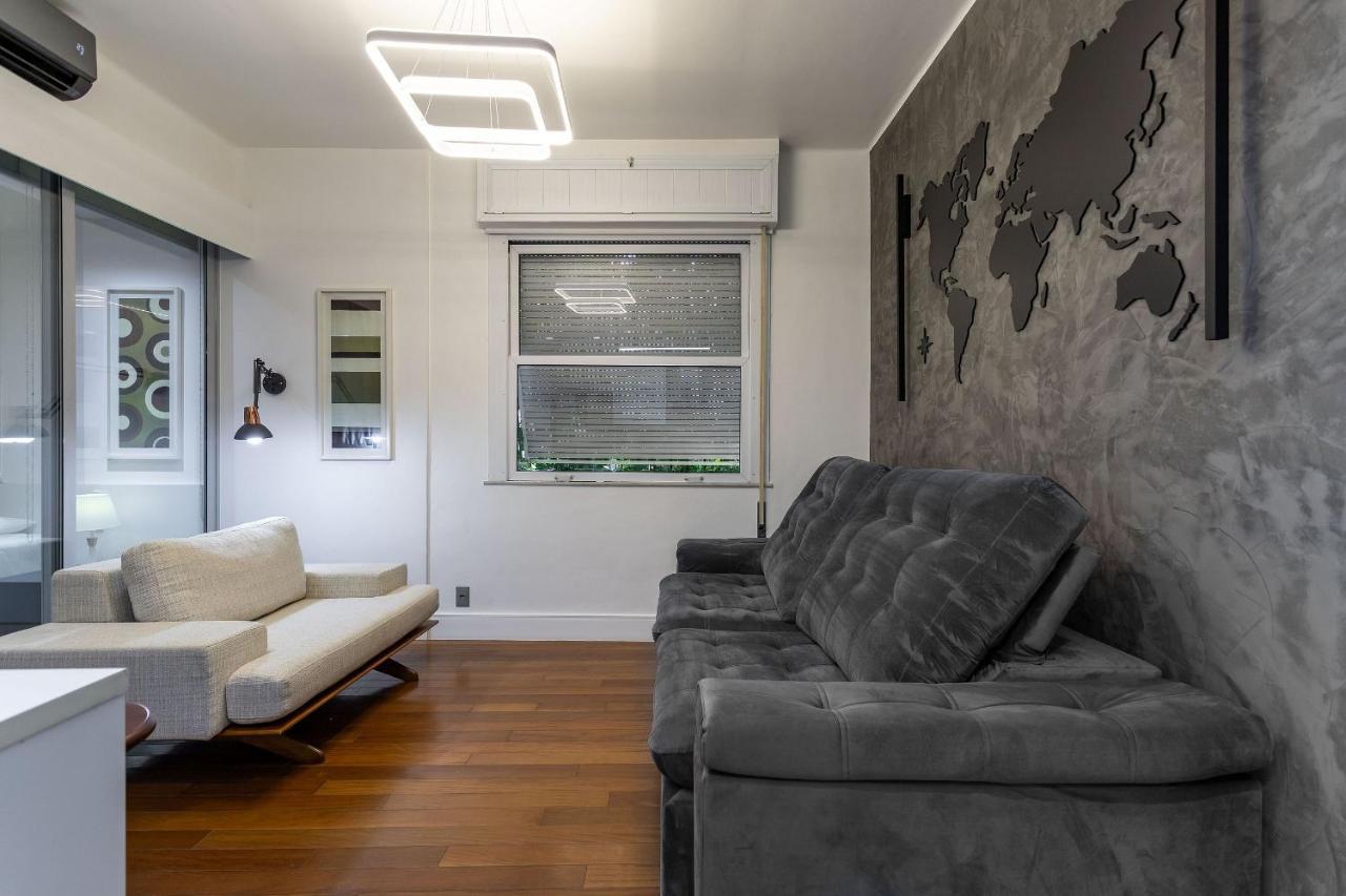 Apt Charmoso Completo Com Ar Condicionado No Leblon Rio de Janeiro Exterior photo