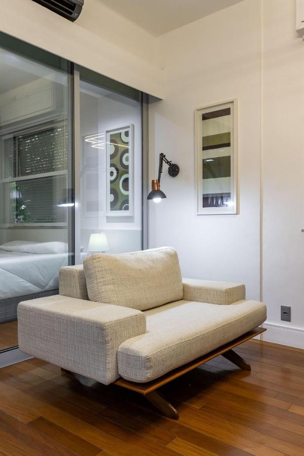 Apt Charmoso Completo Com Ar Condicionado No Leblon Rio de Janeiro Exterior photo
