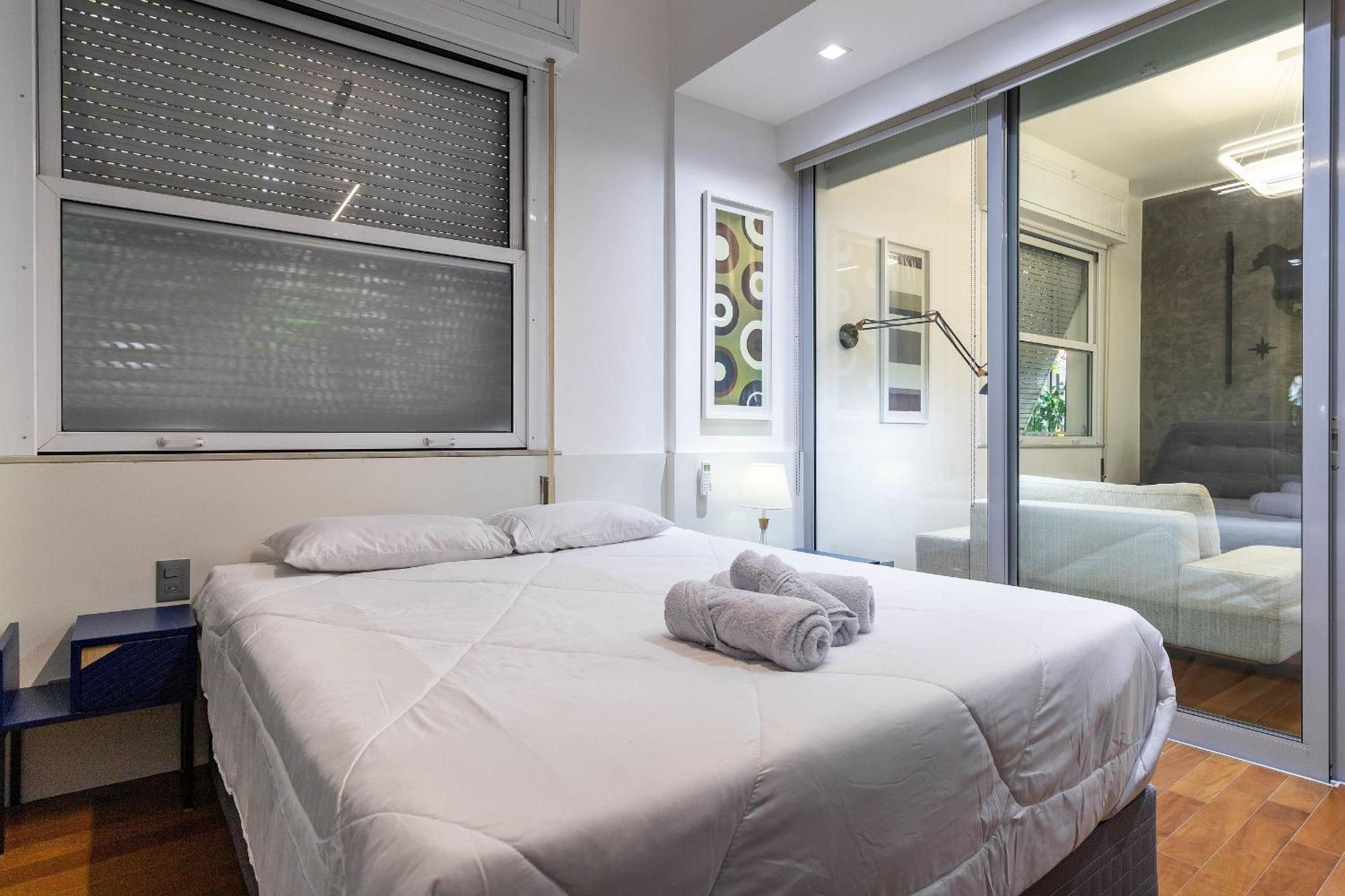 Apt Charmoso Completo Com Ar Condicionado No Leblon Rio de Janeiro Exterior photo
